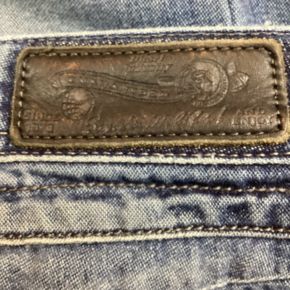 Diesel Industry Belther Regular Slim-Tapered Button Fly Jeans - Picture 9 of 13